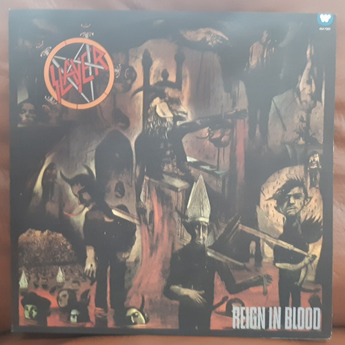 Lp Vinil Slayer - Reign In Blood - Excelente C/ Encarte Raro (Usado)