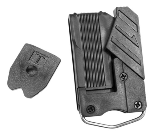 Soporte Para Cinta Métrica Clip Para Negro Con Anillo