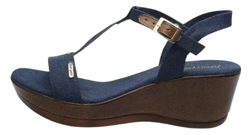 Sandalias Con Plataforma Megashoes Jn5010 Casuales