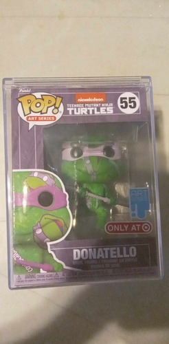 Funko Pop! Art Series 55 Donatello Caja Protectora  -lt14