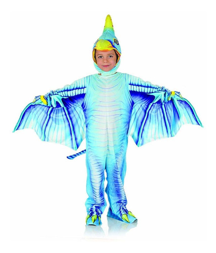 Underwraps Infantil Del Niño Pterodactyl Mono Impreso Niños 