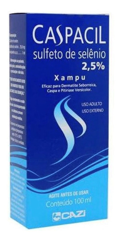 Kit 6 Caspacil Anticaspa Xampu 100ml - Cazi