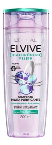 Elvive Shampoo Hialuronico Pure 200ml