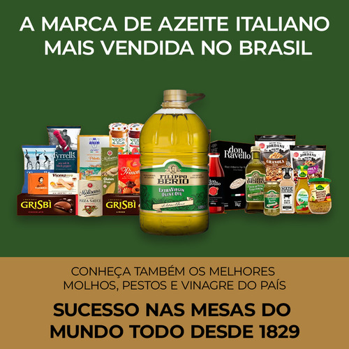 Azeite De Oliva 5 Litros Extra Virgem Italiano Filippo Berio