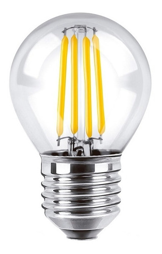 Pack X 10 Lamp. Novalucce Gota G45-2w-filamento-luz Cálida Color de la luz Blanco cálido