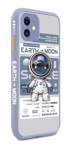 Funda Generica Para iPhone Astronauta Space Luna Silicona