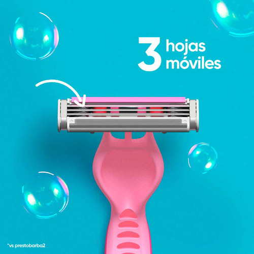 Venus Suave Rastrillo Desechable Con Aloe Vera 2 Unidades