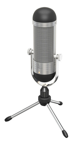 Behringer Bvr84 Micrófono Usb Para Estudio Podcast Gamer Color Plateado