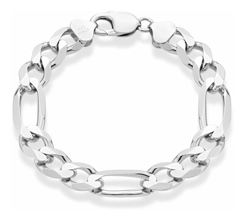 Brazalete De Plata   De Ley 925 Italiana De 0.433 In C Fr2bp