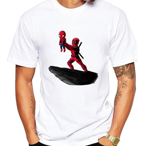 Playera Camiseta Spider Pool Nacimiento C/ Envio + Regalo