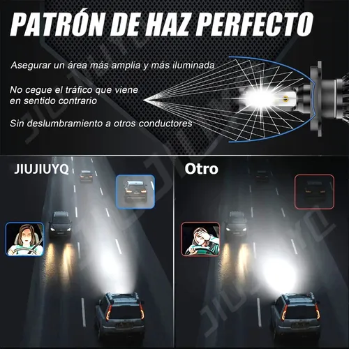 St H4 Blanco Kit Faros Led Luz Alta Y Baja For Ford 16000lm