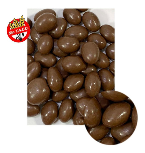 Almendras Con Chocolate Cobertura 100g Cotillon Sergio Once