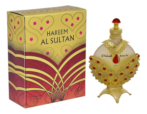 Perfume Piel Aceite Hareem Al Sultan Gold By Khadlaj 35ml
