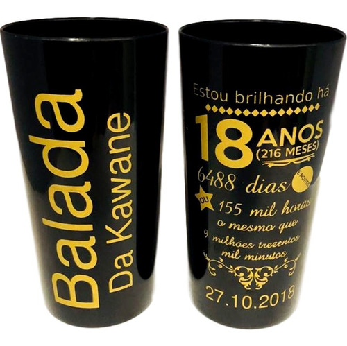 Imagem 1 de 5 de 280 Copos Longdrink 320ml Personalizados