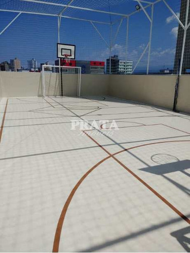 Imagem 11 de 16 de V Tupi Praia Grande Vista Livre Elevador 1 Dormitório 1 Vg Fech - V400688