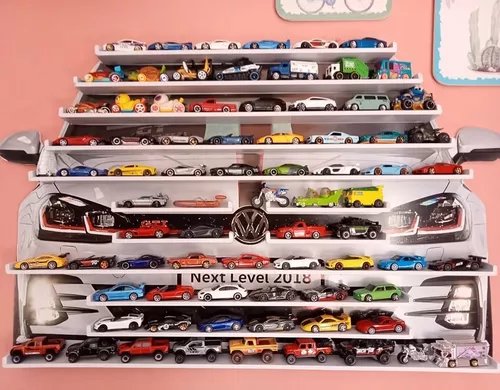 Exhibidor Para Autos A Escala 70 X45 Cars Rayo Mcqueen