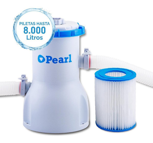 Bomba Filtro Para Pileta Lona Pearl 35 Watts