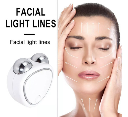 Microcorriente Facial Rodillo En Forma De V En Forma De