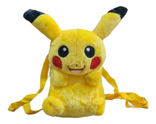 Mochila De Peluche Picachu 27 Cm 