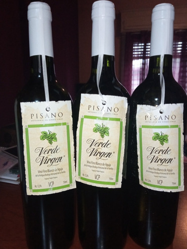 Vino Verde Virgen De Pisano Pack 3 Botellas Leer Descripción