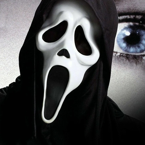 Máscaras De Halloween 2022 Ghost Scream, Scream Horror Mask