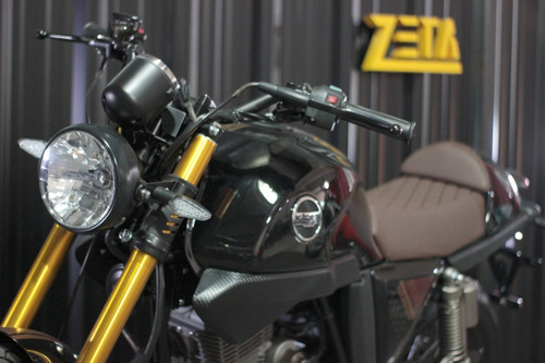 Imagen 9 de 25 de Moto Cafe Racer Kiden Kd 250 V Inyeccion Horquilla Invertida