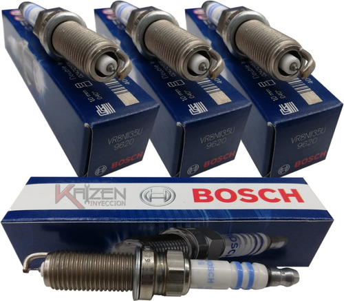 Kit 4 Bujias Iridium Bosch Nissan  Sentra 2.0 2011 Al 2020