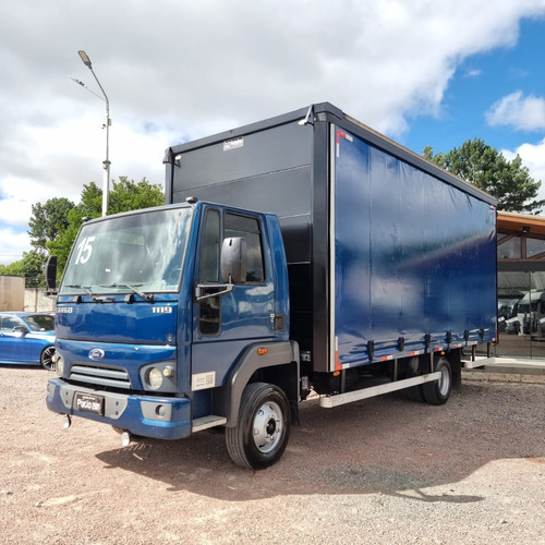 Ford Cargo 1119 3/4 Na Carroceria Sider 2015