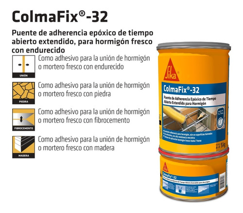 Colmafix 32 Puente De Adherencia Para Hormigón Juego 5 Kg