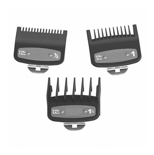 Guias O Peines Premium X 3 Para Wahl 0.5 + 1 + 1.5 Oferta!