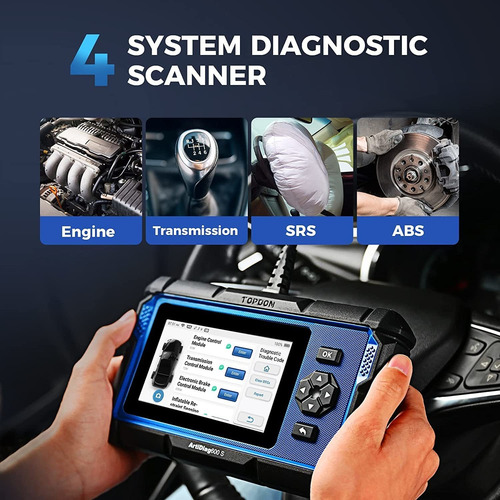 Escáner Obd2 Topdon Ad600s, Con 8 Servicios De Reseteo