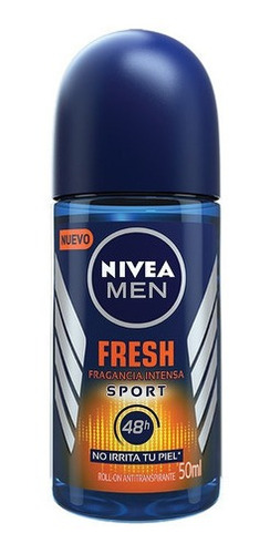 Desodorante Roll-on Nivea Men Fresh Sport 50 Ml 12 Unidades