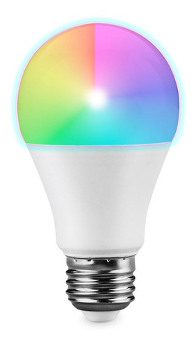 Foco Led Inteligente Wifi Estevez E26 Rgb 9w Alexa Google