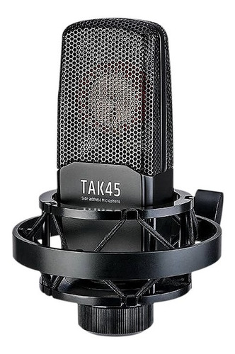 Takstar Tak45 Microfone Condensador 34mm Hi End + Acessorios Cor Preto