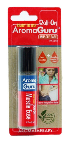 Aroma Guru Roll-on Muscle Ease Aromatherapy