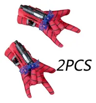 Comprar I 2 Piezas Lanzadores De Spiderman De Guante Lanza Telaraña