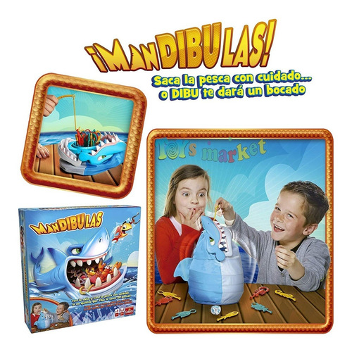 Juego De Tiburón Mandíbulas Pesca Peces Y Te Come Goliath