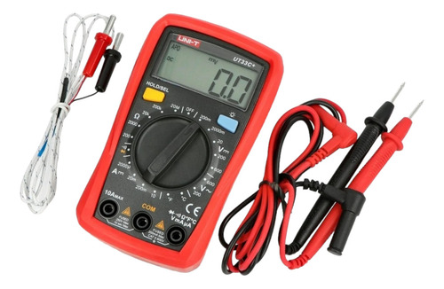 Tester- Multímetro Digital Lcd Ut33c+ Uni-t