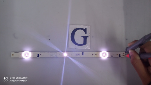 Lm41 00099h 1 Tira De 3 Leds Samsung Un40j5300af (Usado)