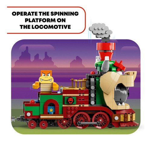 Set De Juego Lego Super Mario The Bowser Express Train, En F