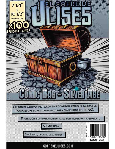 Comic Bag Silver Age - El Cofre De Ulises