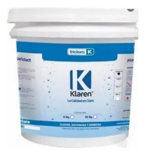 Tricloro Polvo 5 Kg, Cloro Para Alberca Mca Klaren 402031