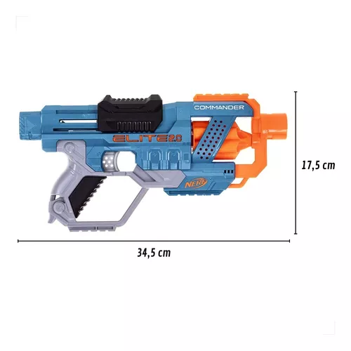 Nerf Elite 2.0 Lançador Commander RD-6 Com 12 Dardos Arminha