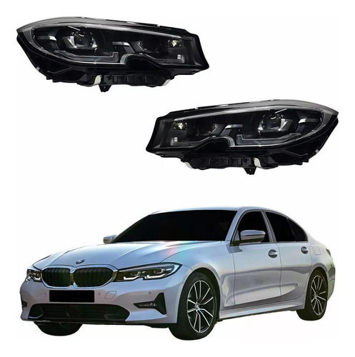 Farol Bmw 320 320i 330 G20 Série 3 2019 Até 2022 Full Led 