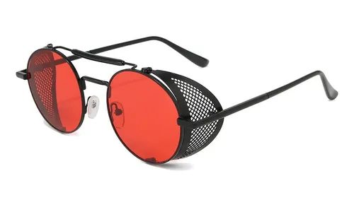 Lentes De Cosplay Steampunk Demon Good Omens Crowley Meses sin