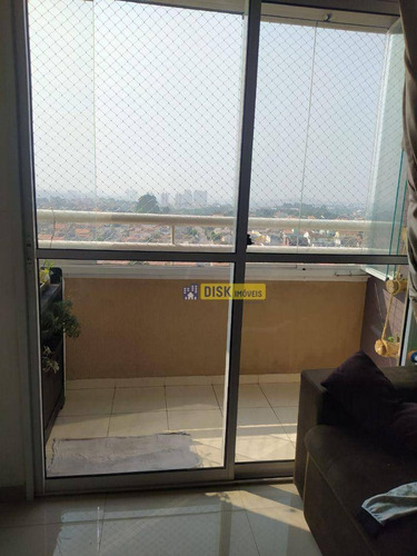 Imagem 3 de 10 de Apartamento Com 2 Dormitórios À Venda, 54 M² Por R$ 320.000,00 - Conjunto Residencial Pombeva - São Bernardo Do Campo/sp - Ap2174