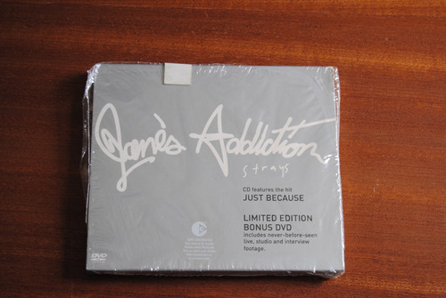 Jane's Addiction - Strays Limited Edition Cd+dvd Sistema Pal