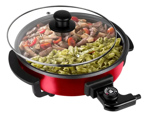 Panela Elétrica Multifuncional Rouge Pan610 Cadence Vermelho
