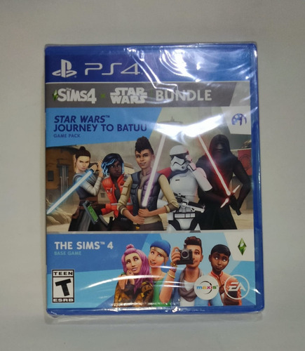 Sims 4 Star Wars Bundle Nuevo Físico Sellado Para Tu Ps4