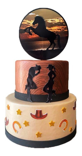 Bolo Fake / Maquete No Tema Country / Cowboy